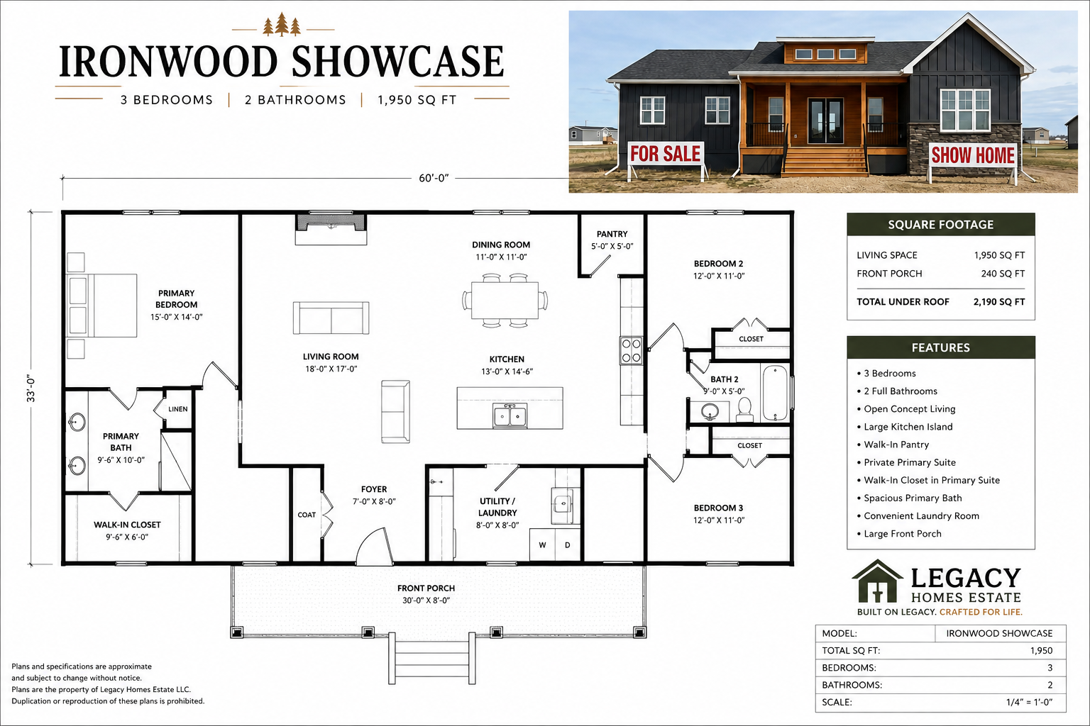 IRONWOOD SHOWCASE