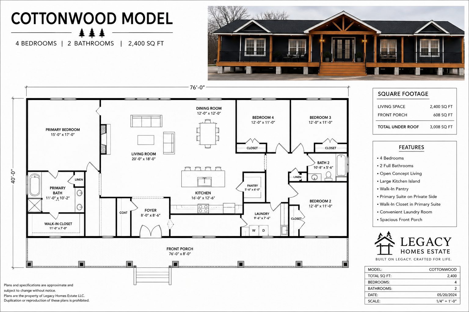 COTTONWOOD MODEL