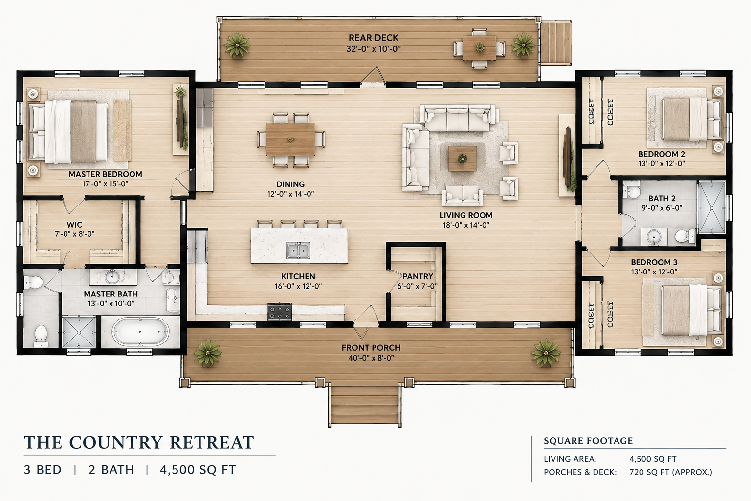 THE COUNTRY RETREAT